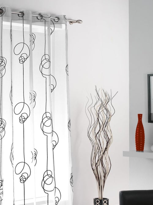 Panel transparente estampado "Looping - Kiabi Panel transparente estampado "Looping - Kiabi