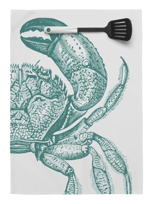 Paño de cocina 2 ud Blue sea "Happyfriday" - Kiabi