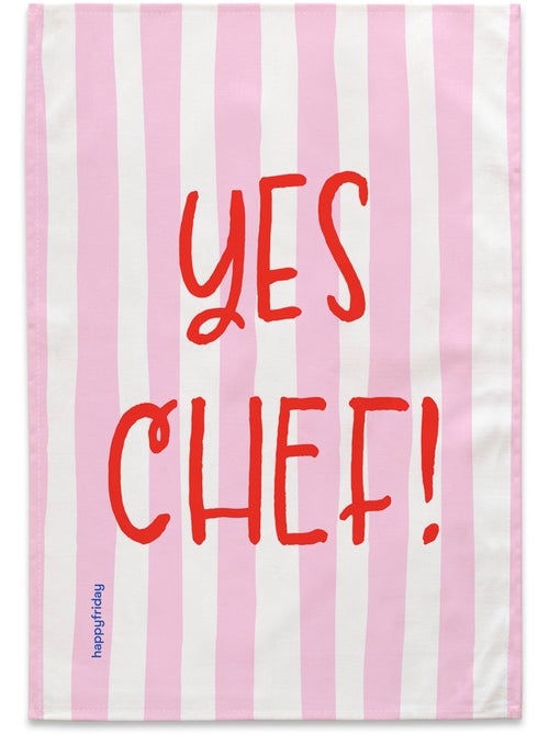 Paño de cocina 2 ud chef "happyfriday" - Kiabi
