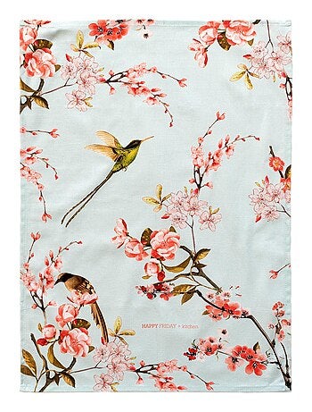 Paño de cocina 2 ud Chinoiserie "Happyfriday