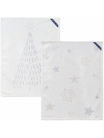 Paño de cocina 2 ud Gold Xmas "Happyfriday