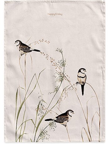 Paño de cocina 2 ud happy birds "happyfriday
