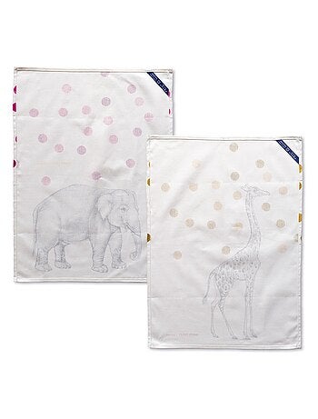 Paño de cocina 2 ud Savanna "Happyfriday