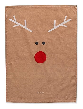 Paño de cocina 2 ud Snow mates "Happyfriday