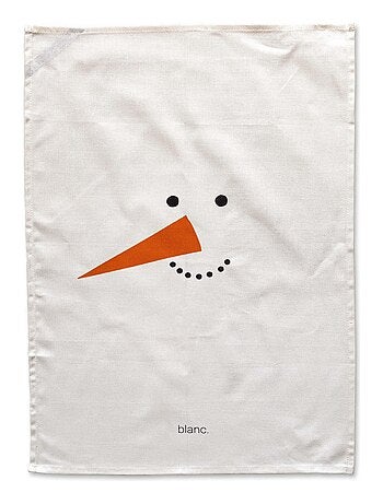 Paño de cocina 2 ud Snow mates "Happyfriday