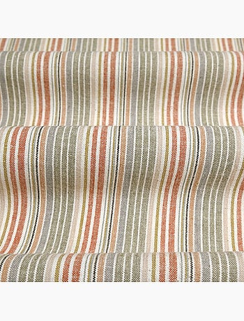 Paño de cocina de algodón con rayas tejidas