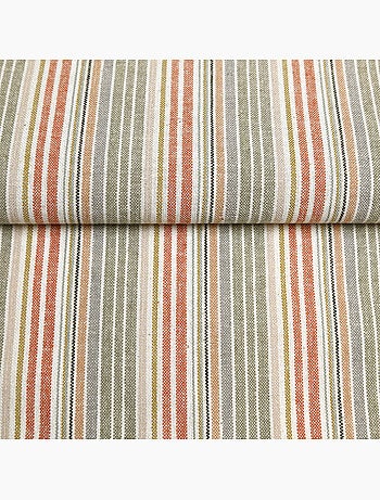 Paño de cocina de algodón con rayas tejidas