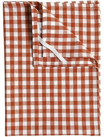 Paño de cocina de algodón Gingham