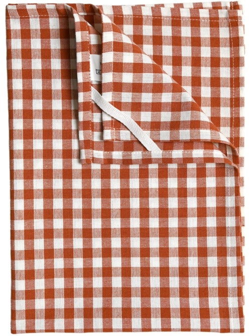 Paño de cocina de algodón Gingham - Kiabi