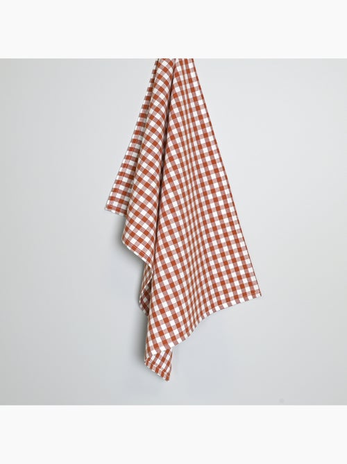 Paño de cocina de algodón Gingham - Kiabi