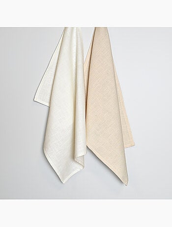 Paño de cocina de algodón liso