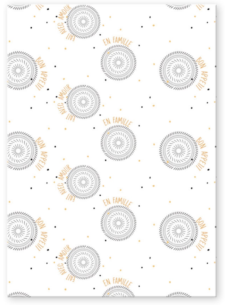 Paño de cocina de algodón "Pack de 2" 50 x 70 cm – OEKO-TEX Standard 100 – Future Home Amarillo - Kiabi