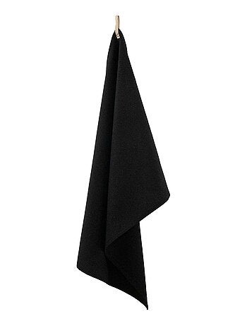 Paño de cocina en mezcla de lino y algodón lavado