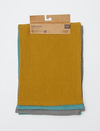 Paño rectangular de nido de abeja