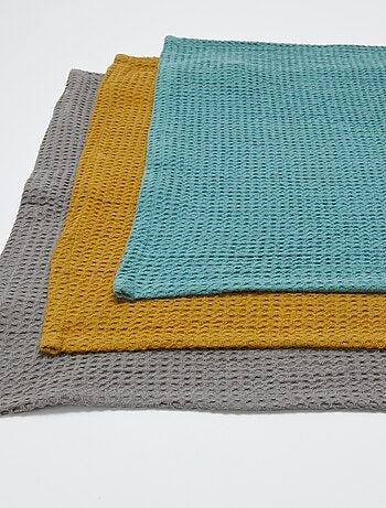 Paño rectangular de nido de abeja