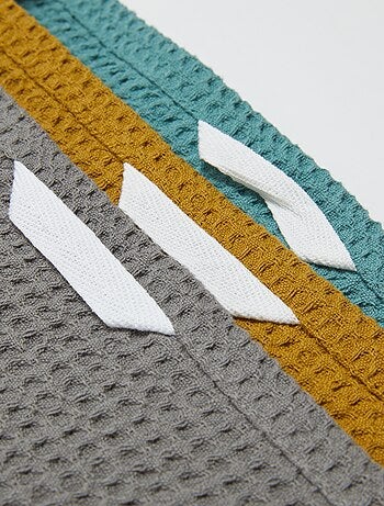 Paño rectangular de nido de abeja