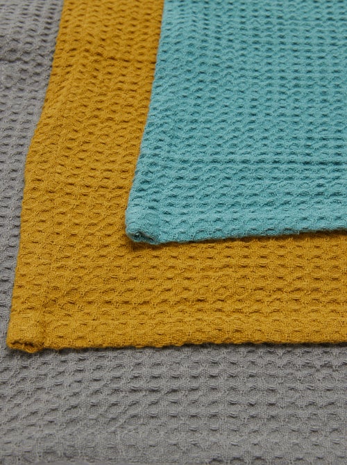 Paño rectangular de nido de abeja - Kiabi