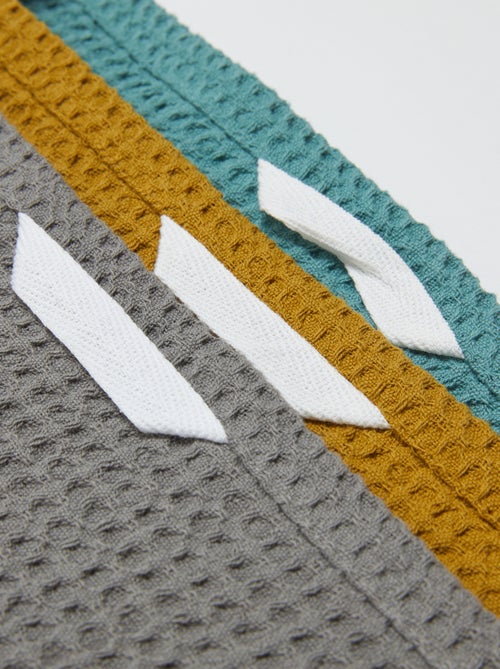 Paño rectangular de nido de abeja - Kiabi