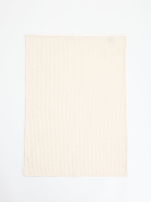 Paño rectangular de nido de abeja - Kiabi