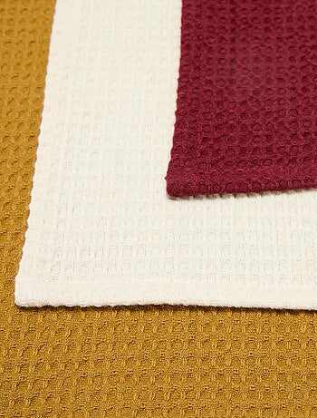 Paño rectangular de nido de abeja