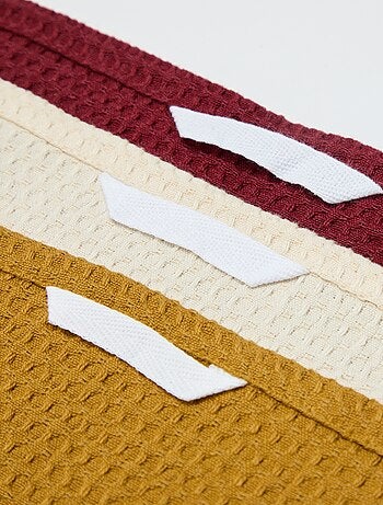 Paño rectangular de nido de abeja