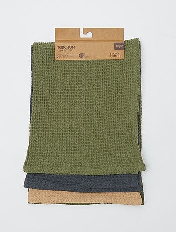 Paño rectangular de nido de abeja