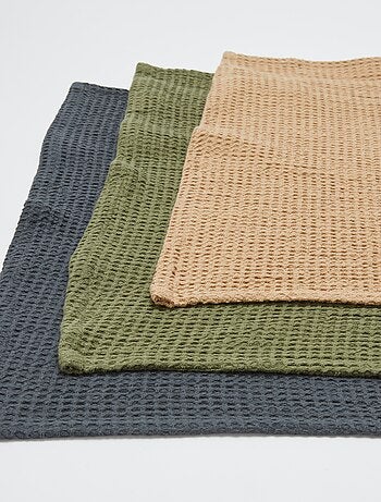 Paño rectangular de nido de abeja