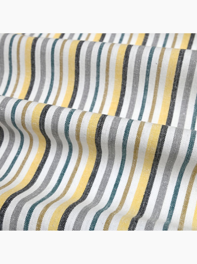 Paños de cocina de algodón a rayas Amarillo - Kiabi