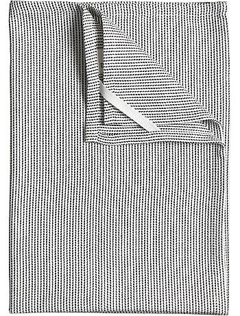 Paños de cocina de algodón a rayas