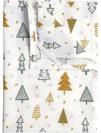 Paños de cocina de algodón con motivos de abetos