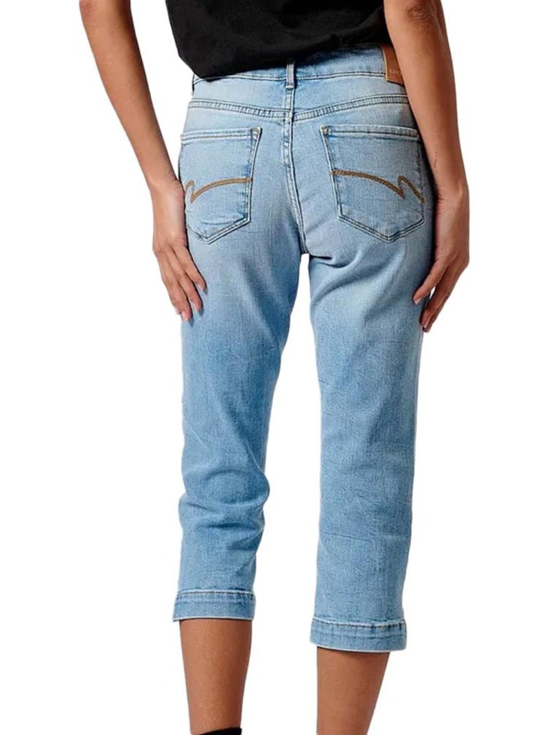 Pantacourt para Mujer Kaporal Azul - Kiabi
