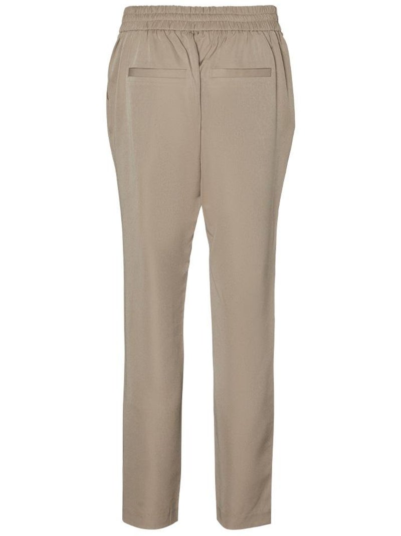 Pantal de mujer fluido Vero Moda Beige - Kiabi