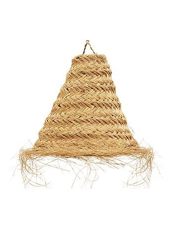 Pantalla cónica de fibra de palma