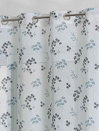 Pantalla de estopilla floreada