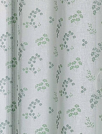 Pantalla de estopilla floreada