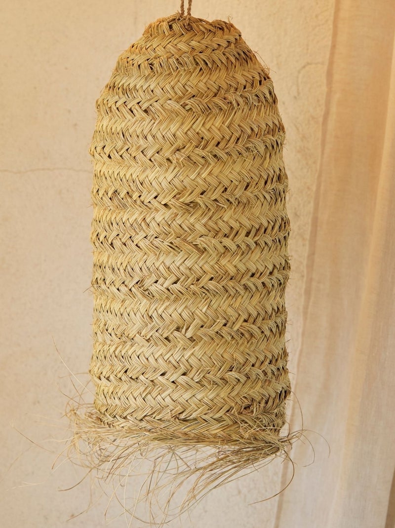 Pantalla de tubo de fibra de palma Beige - Kiabi