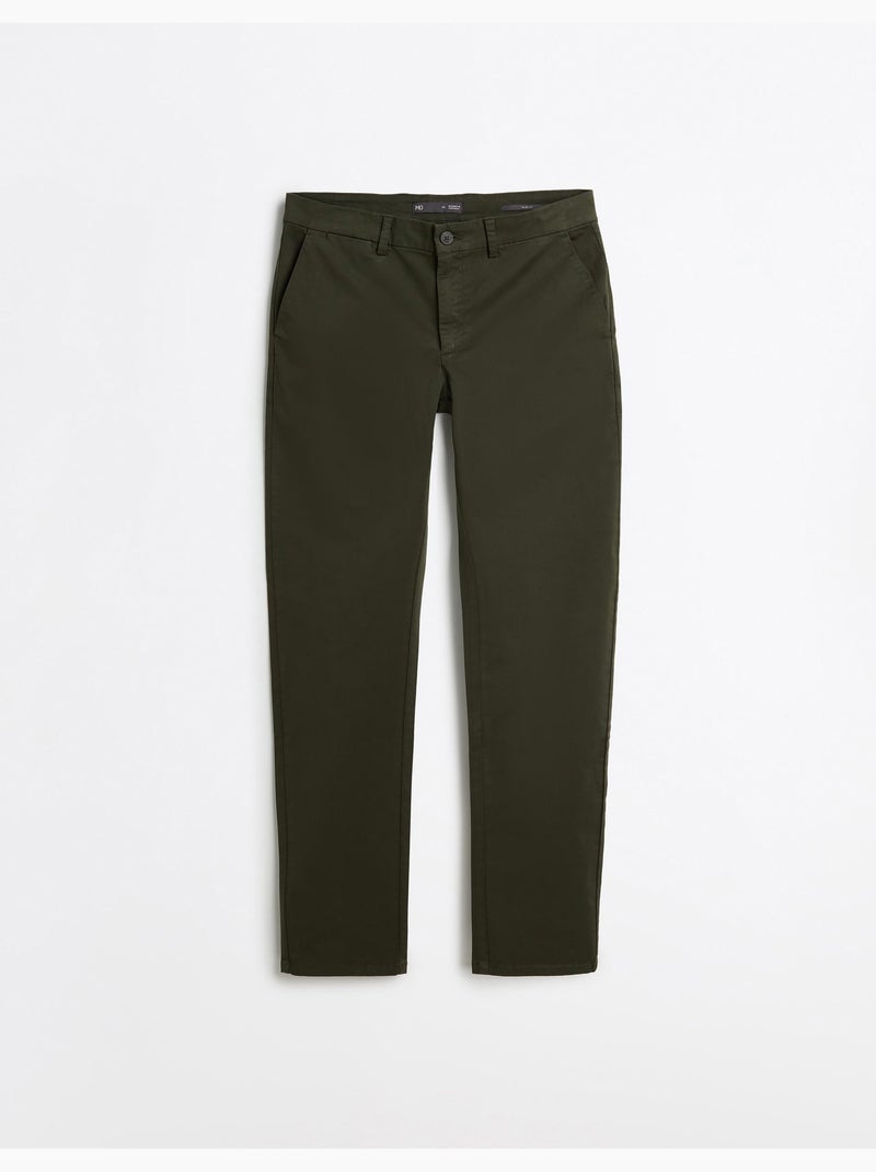 Pantal?n chino slim, MO Fashion Verde - Kiabi