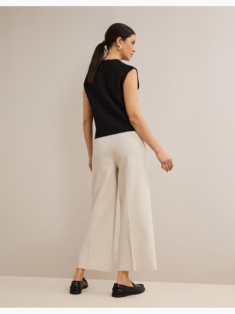 Pantal?n culotte, MO Fashion Beige - Kiabi