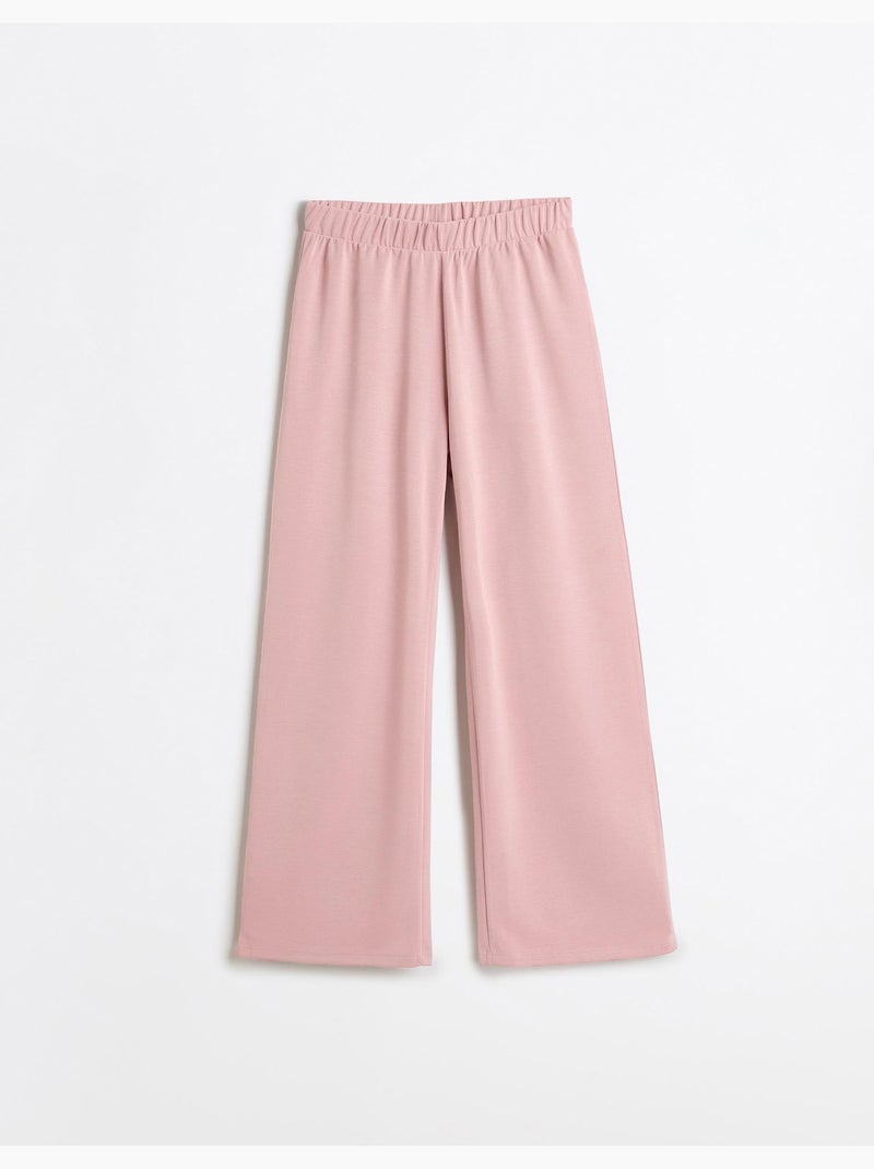 Pantal?n wide leg, MO Fashion Rosa - Kiabi