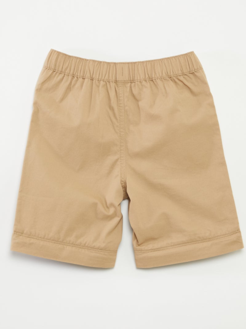 Pantalón 2 en 1 - colección fácil de poner BEIGE - Kiabi