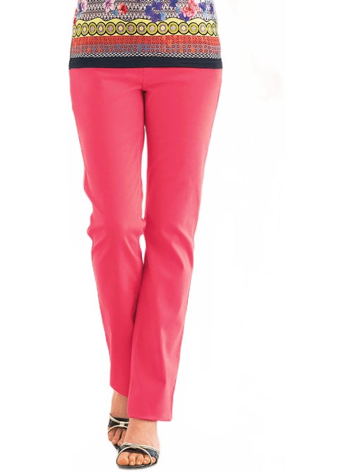 Pantalón 5 bolsillos bordado - Afibel - Kiabi