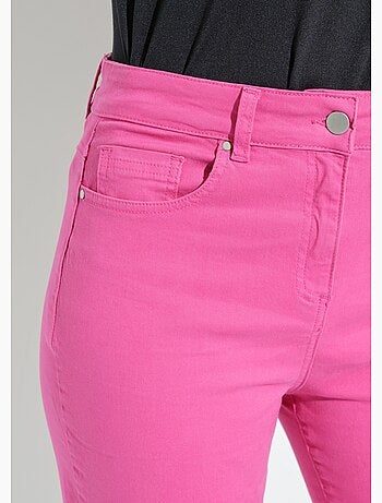Pantalón recto de cinco bolsillos de algodón elástico - Afibel
