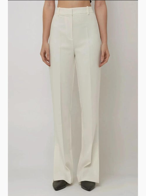 Pantalón acampanado de cintura alta premium hiccup - Kiabi