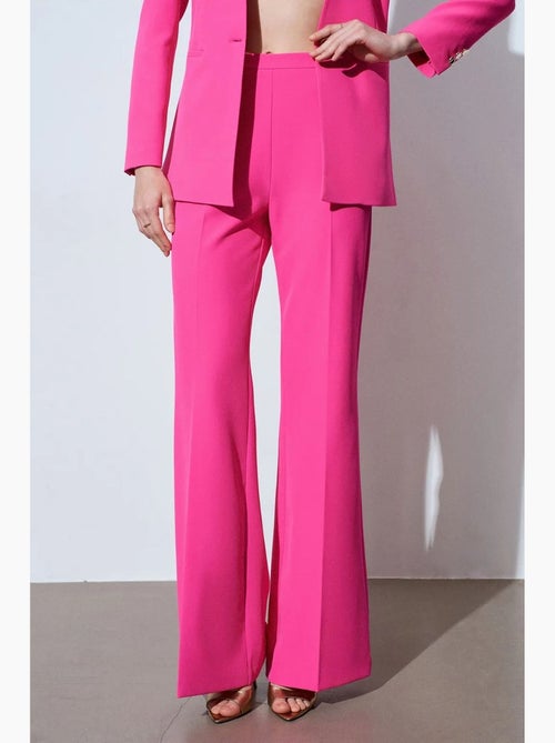 Pantalón acampanado de tiro alto dilvin - Kiabi Pantalón acampanado de tiro alto dilvin - Kiabi