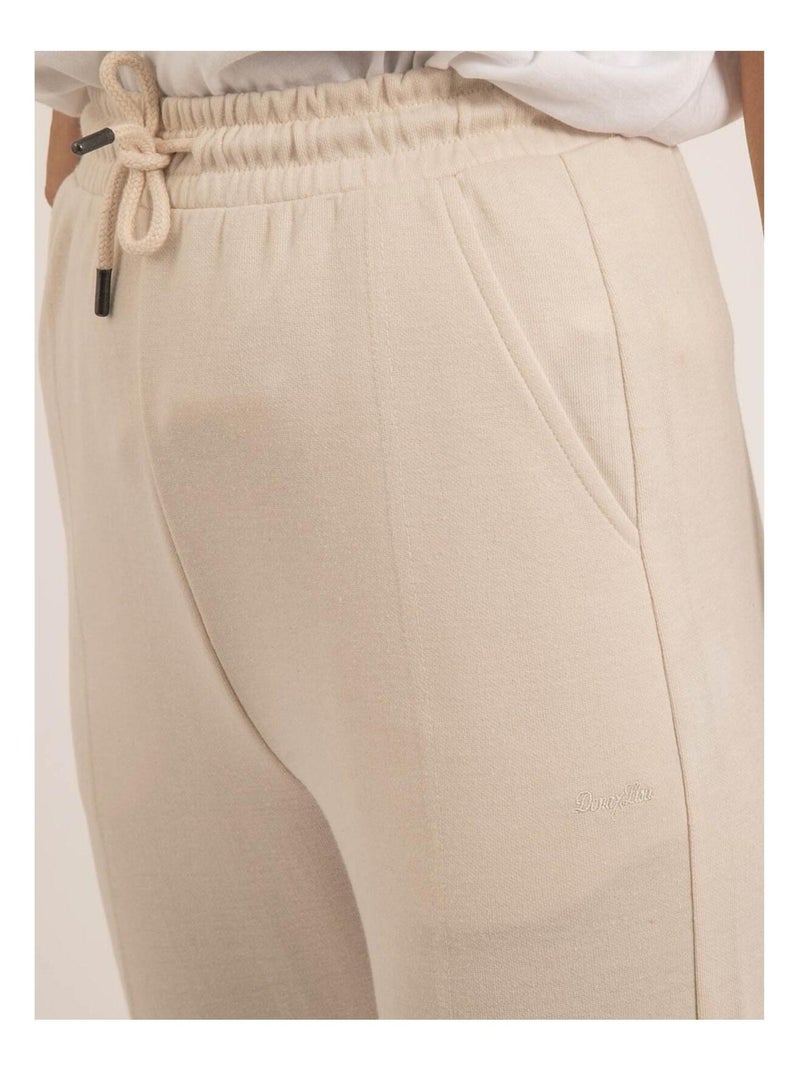 Pantalón acampanado ERILIA Crudo - Kiabi