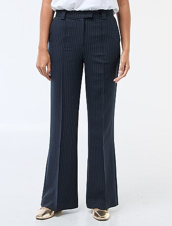 Pantalón acampanado liso