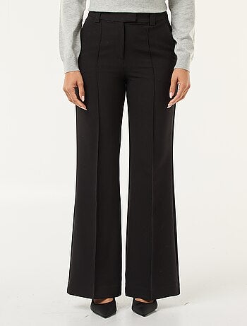 Pantalón acampanado liso