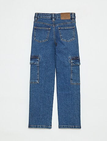 Pantalón ajustado con bolsillos con solapa - corte + cómodo