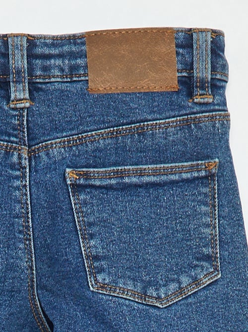 Pantalón ajustado con bolsillos con solapa - corte + cómodo - Kiabi