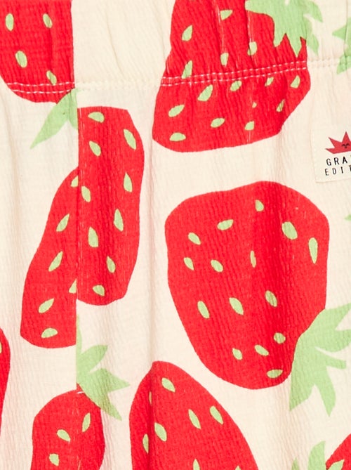 Pantalón ancho - Edición Gráfica - Kiabi